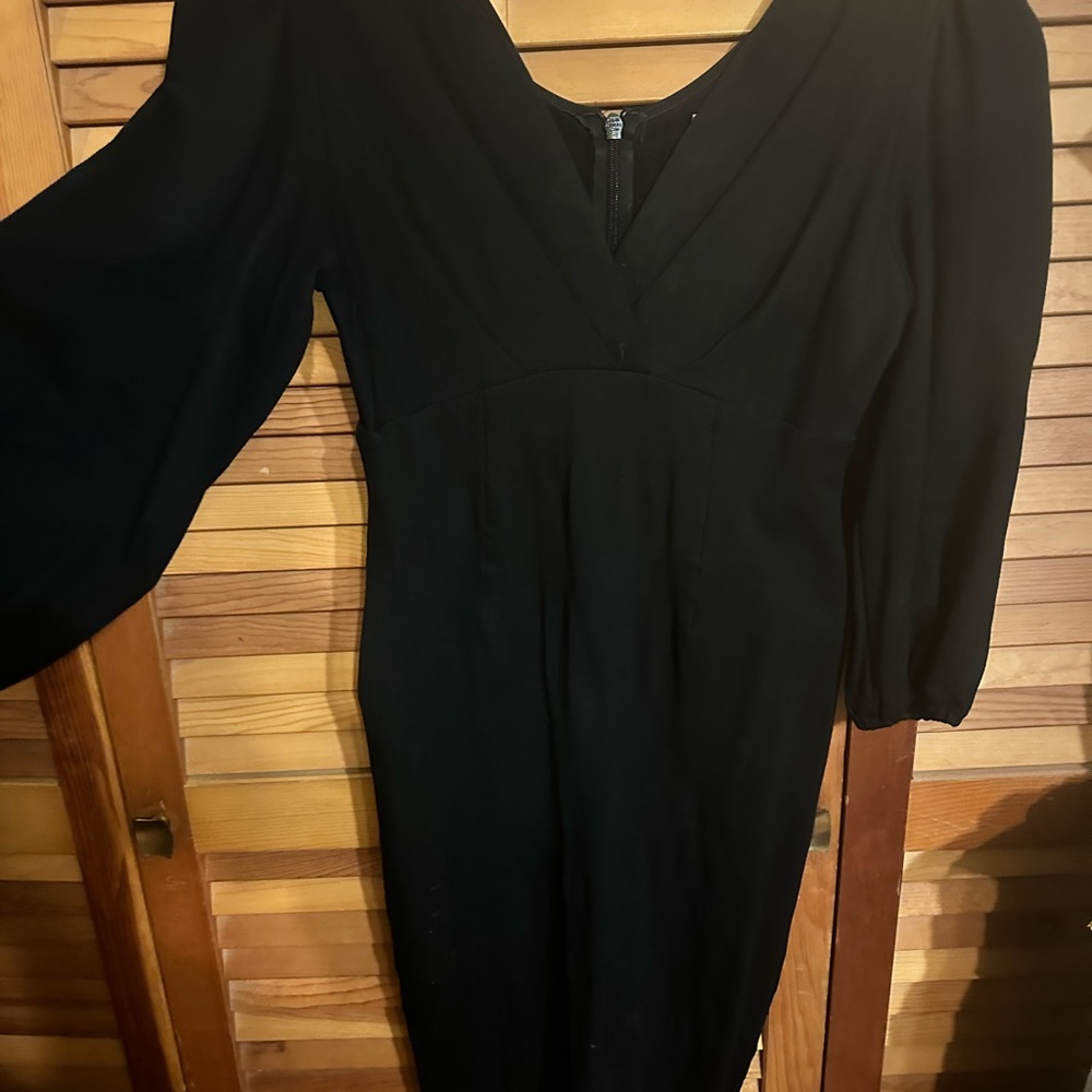 Micheline Pitt Bawdy Wiggle Dress - Black - Picture 5 of 9